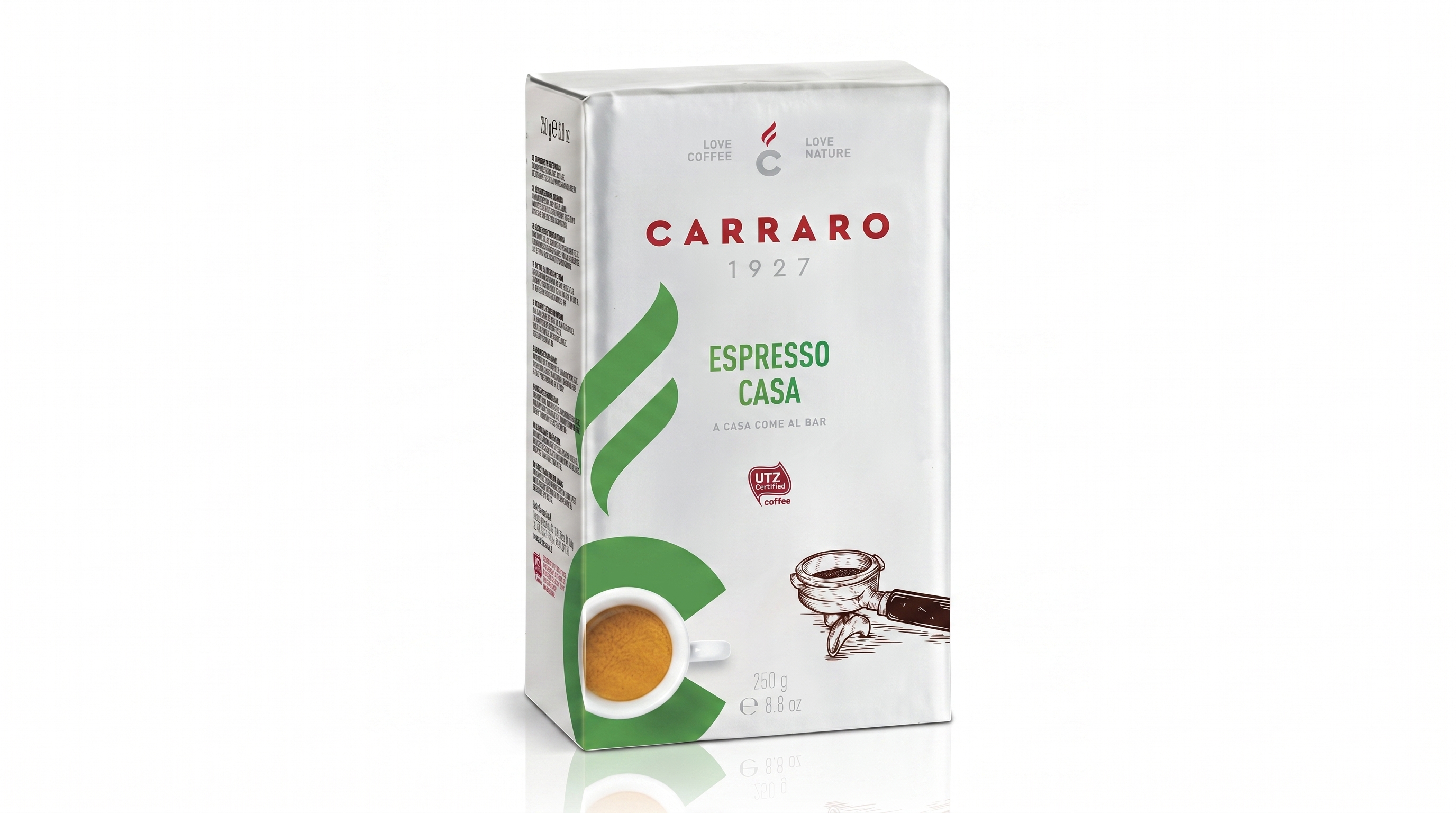 Carraro 250гр молотый ESPRESSO CASA