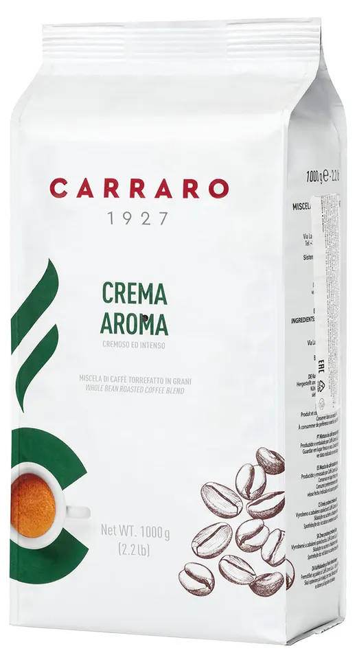 Carraro 1кг ЗЕРНО Crema Aroma