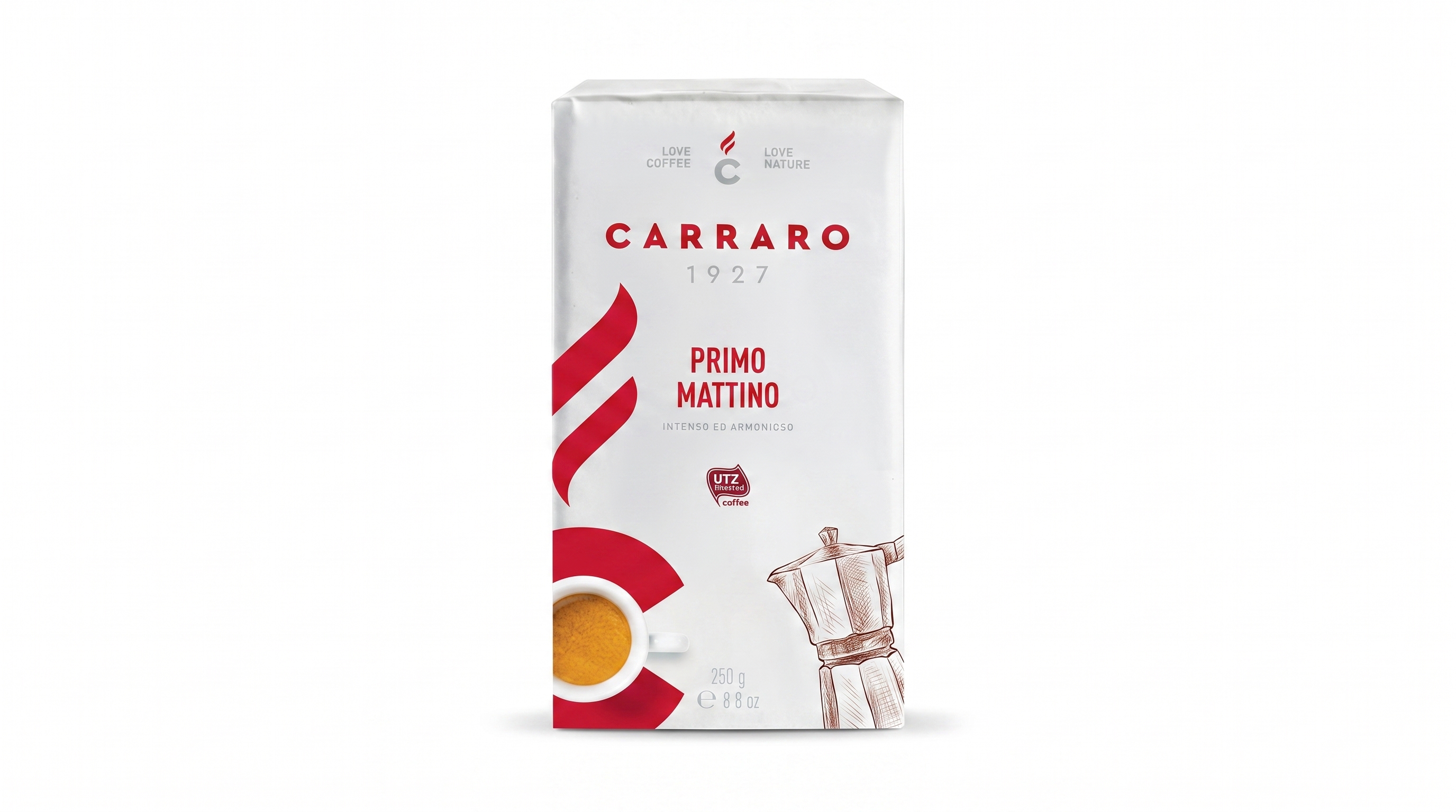 Carraro 250гр молотый PRIMO MATTINO